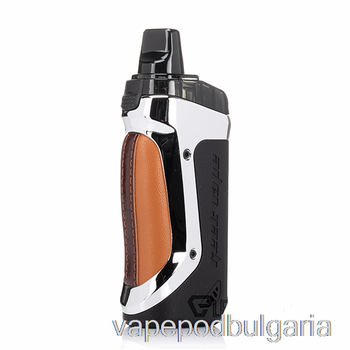 Vape Течности Geek Vape Aegis Boost 40w Pod Mod Kit Luxury Edition - сребрист